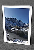 Fotokarte F073175: Spiegelung im Eis