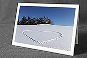 Fotokarte F094274: Grusskarte Herz