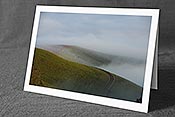 Fotokarte F103193: Abschiedskarte Weg in Hügellandschaft