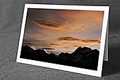 Fotokarte F113031: Morgenstimmung im Gebirge