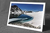 Fotokarte F119613: Bergsee