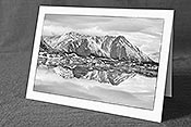 Fotokarte F122303_SW: Gemäldehaftes Spiegelbild (Schwarz/Weiss)
