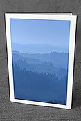Fotokarte F135814: Hügellandschaft