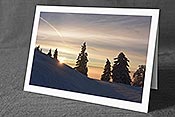 Fotokarte F156595: Stimmungsvoller Winterabend