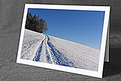Fotokarte F156775: Neujahrskarte Weg